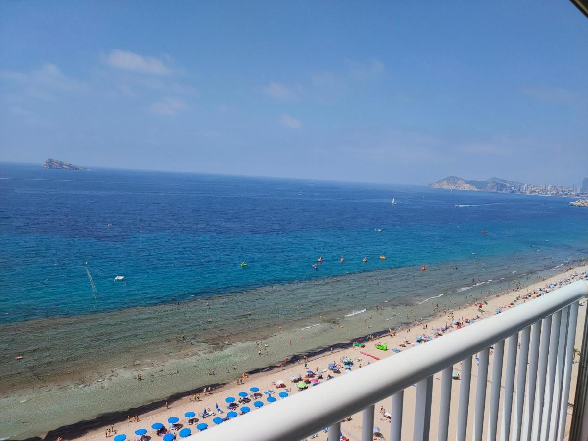 Apartamento Veracruz - Primera Linea De Playa Benidorm Eksteriør bilde