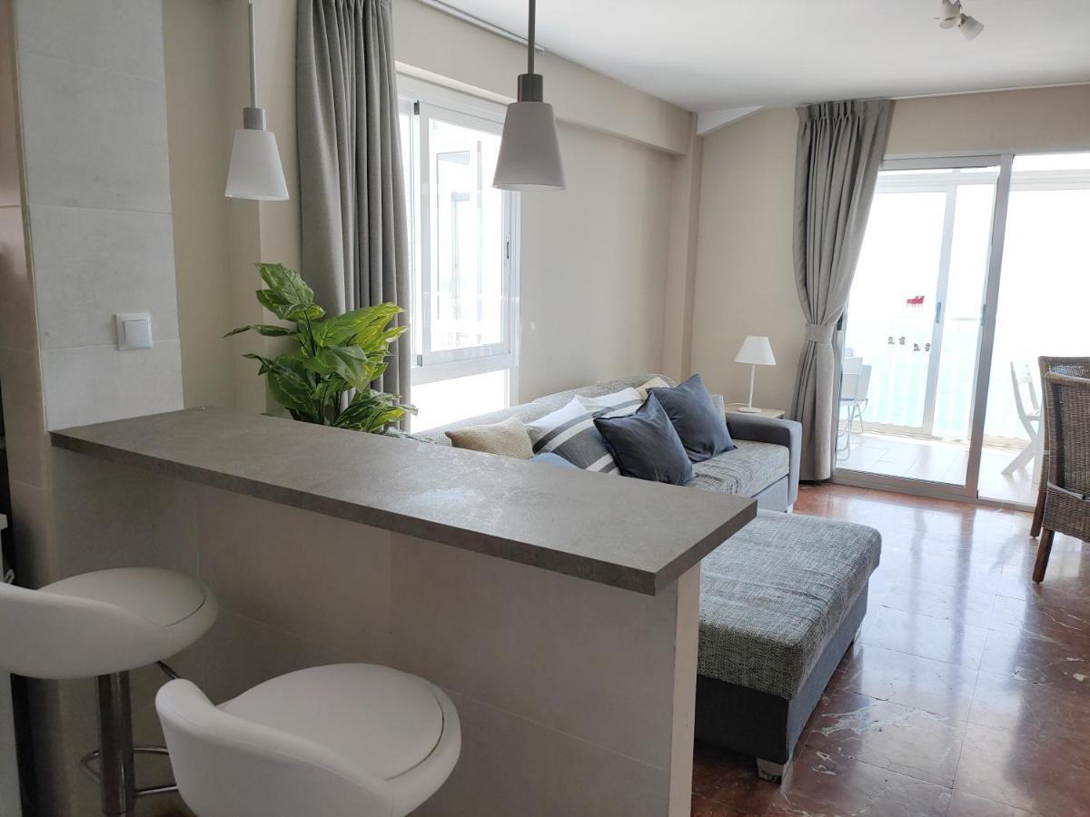 Apartamento Veracruz - Primera Linea De Playa Benidorm Eksteriør bilde