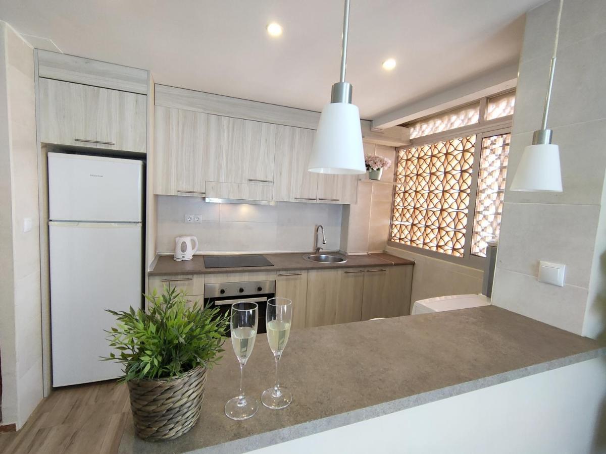 Apartamento Veracruz - Primera Linea De Playa Benidorm Eksteriør bilde